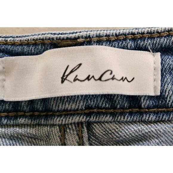 KanCan Jeans Juniors Size 13/30 Skinny Stretch Mid Rise Distressed Denim Classic - Picture 7 of 8